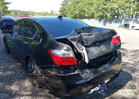 2015 Honda Accord Hybrid Ex-L из США, поврежденный, VIN 1HGCR6F56FA004180